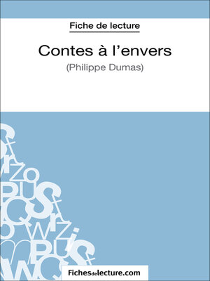 cover image of Contes à l'envers de Philippe Dumas (Fiche de lecture)